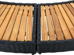 VidaXL Whirlpool-Umrandung Schwarz Poly Rattan Und Akazienholz 15 VidaXL Whirlpool-Umrandung Schwarz Poly Rattan Und Akazienholz -Kaufland 4d24816b0af39ce2486c052d098a3d00