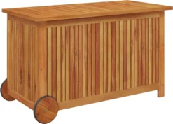VIDAXL Gartentruhe Mit Rollen 90x50x58 Cm Massivholz Akazie -Kaufland 50ebff3ebc92ce2998709a0f639ddc49