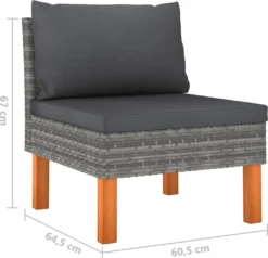 VidaXL 4-Sitzer-Gartensofa Mit Kissen Grau Poly Rattan 13 VidaXL 4-Sitzer-Gartensofa Mit Kissen Grau Poly Rattan -Kaufland 557a46b2f1f5abf496c65cf74fe53e10 1