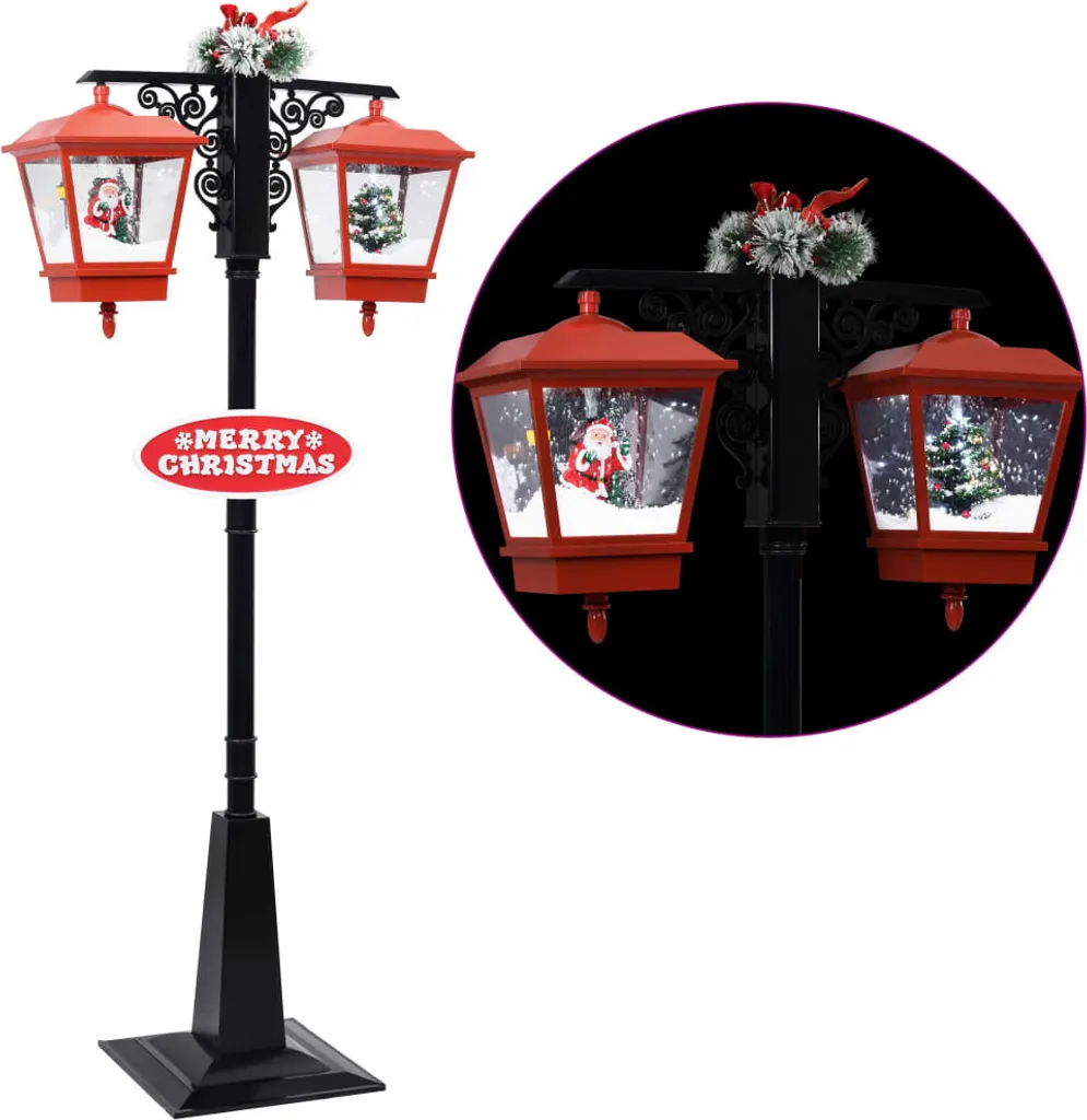 VidaXL Weihnachts-Straßenlampe Mit Weihnachtsmann 81 X 40 X 188 Cm PVC 2 VidaXL Weihnachts-Straßenlampe Mit Weihnachtsmann 81 X 40 X 188 Cm PVC – Bild 2