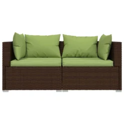 VidaXL 2-Sitzer-Sofa Mit Kissen Braun Poly Rattan 11 VidaXL 2-Sitzer-Sofa Mit Kissen Braun Poly Rattan -Kaufland 5d94f5491b1a780559dc2a284b4f9863