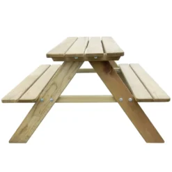 VidaXL Kinder-Picknicktisch 89×89,6×50,8 Cm Kiefernholz 6 VidaXL Kinder-Picknicktisch 89×89,6×50,8 Cm Kiefernholz -Kaufland 5e94c937f12fb308b048e11d73b04c45