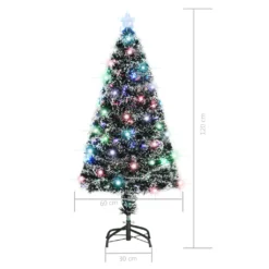 VidaXL Künstlicher Weihnachtsbaum Mit Ständer/LED 120 Cm Fiberoptik -Kaufland 5f2e07a8435bc2955b12a2eb98ea1dc3