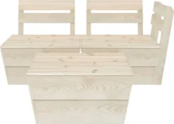 VidaXL 3-tlg. Garten-Paletten-Lounge-Set Imprägniertes Fichtenholz -Kaufland 5fc36f8e13a541fdb1021038a3774b75