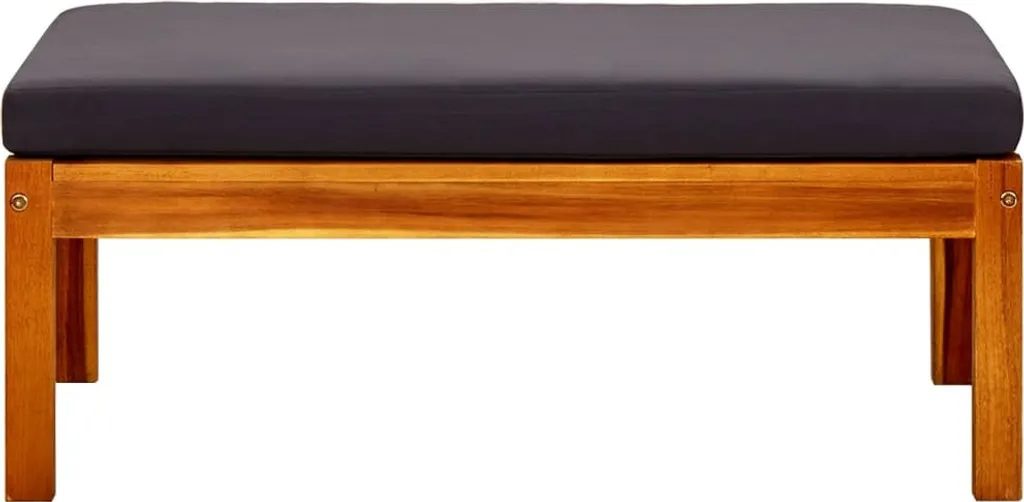 VidaXL Gartenhocker 2 Stk. Massivholz Akazie 3 VidaXL Gartenhocker 2 Stk. Massivholz Akazie – Bild 3