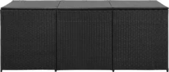 VidaXL Gartenbox Poly Rattan 180x90x75 Cm Schwarz -Kaufland 61206bc84bcc886f949339c98836c736