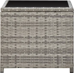 VidaXL Couchtisch Grau 45 X 45 X 40 Cm Poly Rattan Und Glas 7 VidaXL Couchtisch Grau 45 X 45 X 40 Cm Poly Rattan Und Glas -Kaufland 63f8c0f1443b99441911c054f7047878
