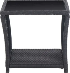 VidaXL 3-tlg. Bistro-Set Mit Auflagen Poly Rattan Schwarz -Kaufland 645735d2c7cb953f2728e710327bd4cf