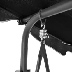 VidaXL Hollywoodschaukel Mit Dach Schwarz -Kaufland 64bfd816ba497193a4b54e3c74514272