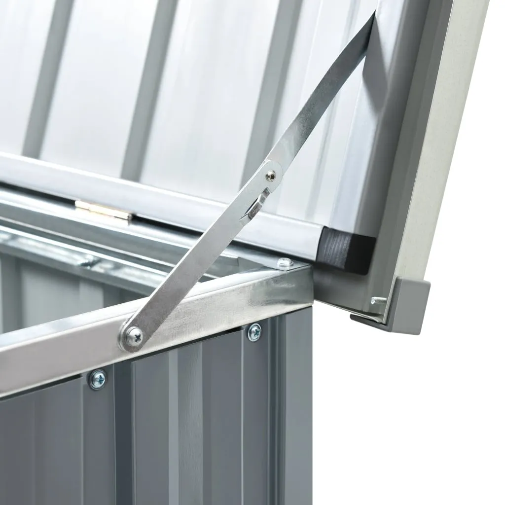 VidaXL Gartenbox Grau 171 X 99 X 93 Cm 6 VidaXL Gartenbox Grau 171 X 99 X 93 Cm – Bild 6