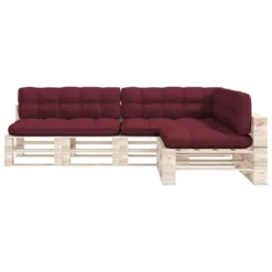 VidaXL Palettensofa-Auflagen 7 Stk. Weinrot -Kaufland 6692c63b619a267960831aeab7550b1f