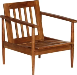 VidaXL Sessel Braun Echtleder Mit Akazienholz -Kaufland 67256e44b0ea15f0925e62ea11cc6301