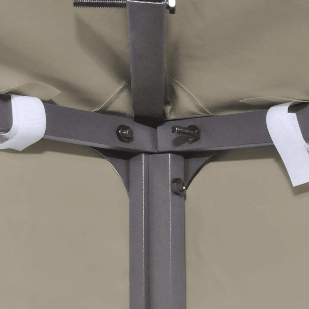 VidaXL Pavillondach 310 G/m² 3×3 M Beige 4 VidaXL Pavillondach 310 G/m² 3×3 M Beige – Bild 4