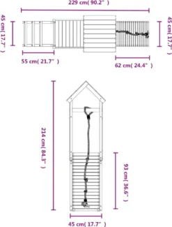 VidaXL Spielturm Mit Kletterwand Massivholz Kiefer 19 VidaXL Spielturm Mit Kletterwand Massivholz Kiefer -Kaufland 684aa784b67194e4af137d5b1733fbc4