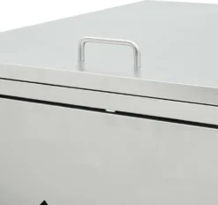 VidaXL Mülltonnenbox Für 4 Tonnen 240 L Edelstahl 12 VidaXL Mülltonnenbox Für 4 Tonnen 240 L Edelstahl -Kaufland 69604cb1674faa578654eb452e2f7f2b