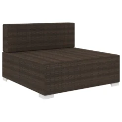 VidaXL Modular-Sofa-Mittelteil 1 Stk. + Auflagen Poly Rattan Braun 15 VidaXL Modular-Sofa-Mittelteil 1 Stk. + Auflagen Poly Rattan Braun -Kaufland 6a84c5b5426f7c24f9d1d350255a75b5