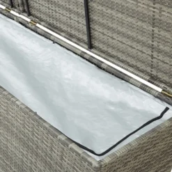 VidaXL Gartenbox Poly Rattan 200x50x60 Cm Grau -Kaufland 6cae514b04ce41791fa6d78f1924891b