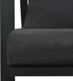 VidaXL 2-Sitzer-Gartensofa Mit Auflagen Dunkelgrau Aluminium -Kaufland 6cf4a6c4ea10c4bba3fa503c55a9c159