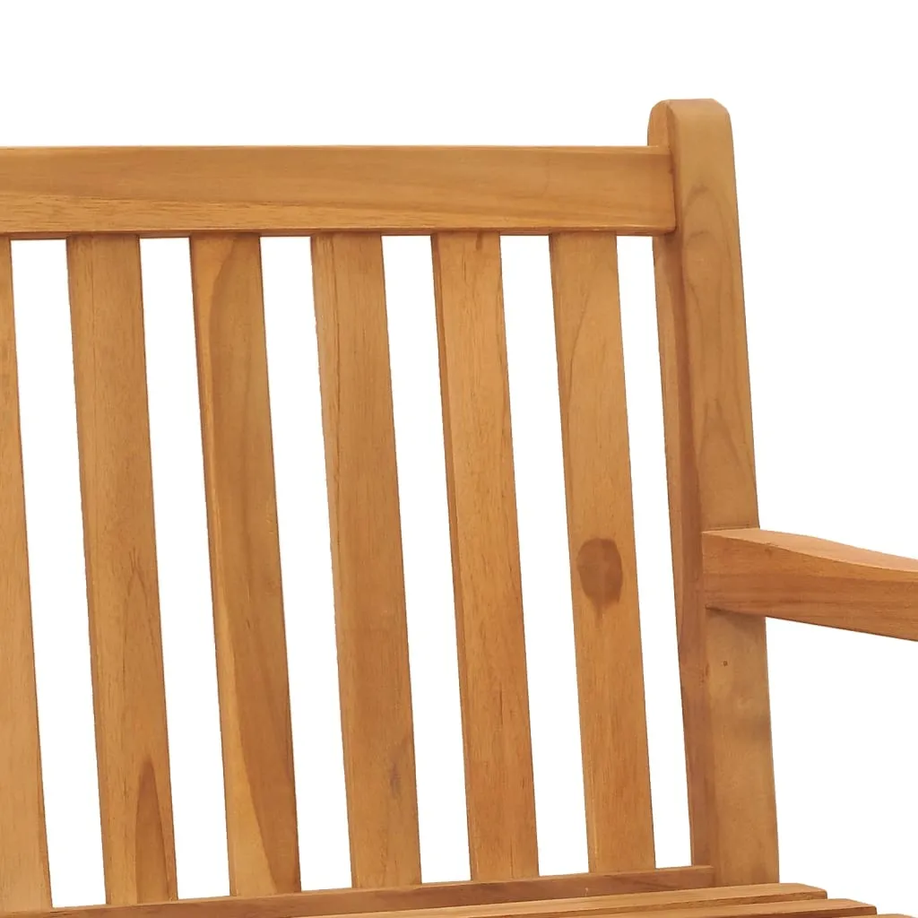 VidaXL Gartenbank 180 Cm Massivholz Teak 6 VidaXL Gartenbank 180 Cm Massivholz Teak – Bild 6