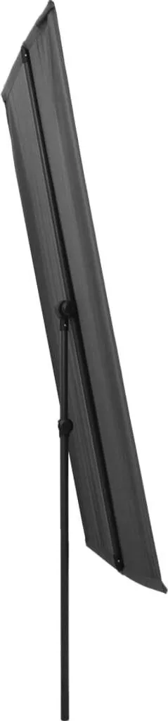 VidaXL Sonnenschirm Mit Aluminium-Mast 2x1,5 M Anthrazit 3 VidaXL Sonnenschirm Mit Aluminium-Mast 2x1,5 M Anthrazit – Bild 3