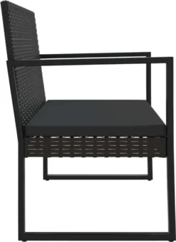 VidaXL Gartenbank Mit Kissen Schwarz 106 Cm Poly Rattan 10 VidaXL Gartenbank Mit Kissen Schwarz 106 Cm Poly Rattan -Kaufland 70609f1afb7c5a374bb2065a88504cea