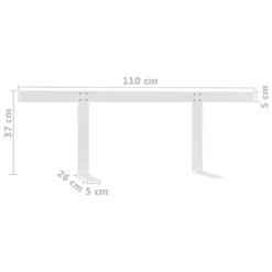 VidaXL Rückenlehne Für Palettensofa Weiß 110 Cm Eisen -Kaufland 7116f47c9501c6fc42f6c2db2ceb817f