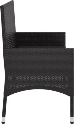 VidaXL Gartenbank 2-Sitzer Mit Kissen Schwarz Poly Rattan 11 VidaXL Gartenbank 2-Sitzer Mit Kissen Schwarz Poly Rattan -Kaufland 742d53613b626e689938fd2133e6bb0d