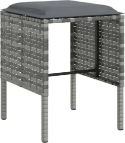 VidaXL 5-tlg. Sofagarnitur In L-Form Mit Kissen Poly Rattan Grau -Kaufland 7abf5f873794a8b0faa66fb940f95c9c