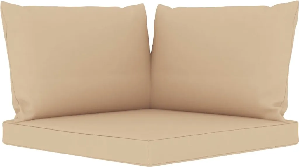 VidaXL 5-tlg. Garten-Lounge-Set Mit Beige Kissen 7 VidaXL 5-tlg. Garten-Lounge-Set Mit Beige Kissen – Bild 7