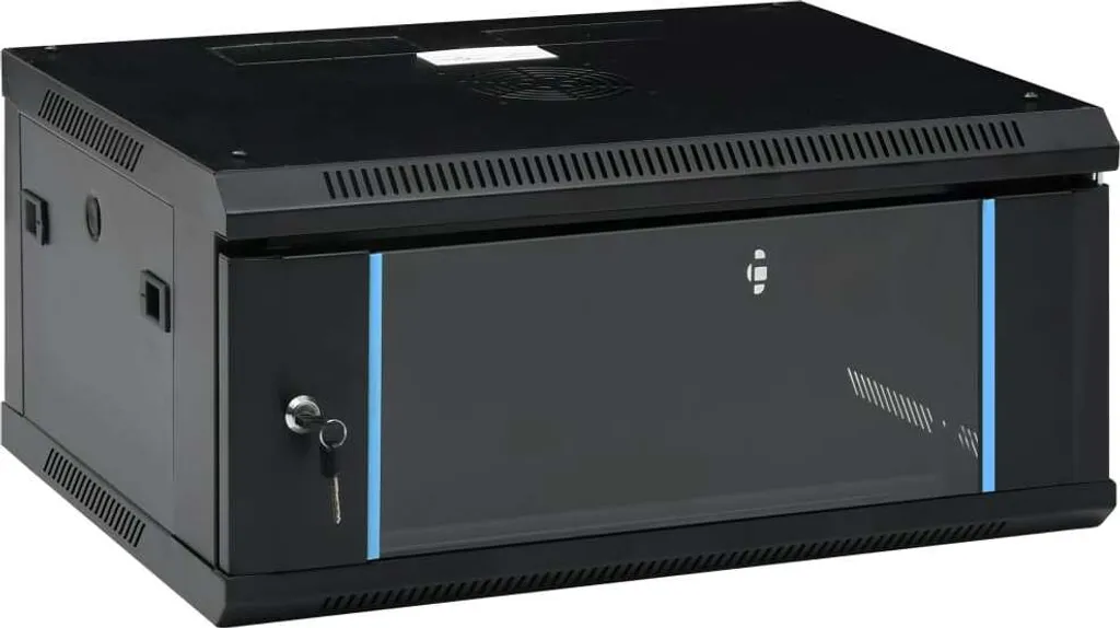 VidaXL 4U Netzwerkschrank Wandmontage 19" IP20 600x450x285 Mm 1 VidaXL 4U Netzwerkschrank Wandmontage 19" IP20 600x450x285 Mm