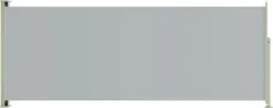 VidaXL Seitenmarkise Ausziehbar 117x300 Cm Grau