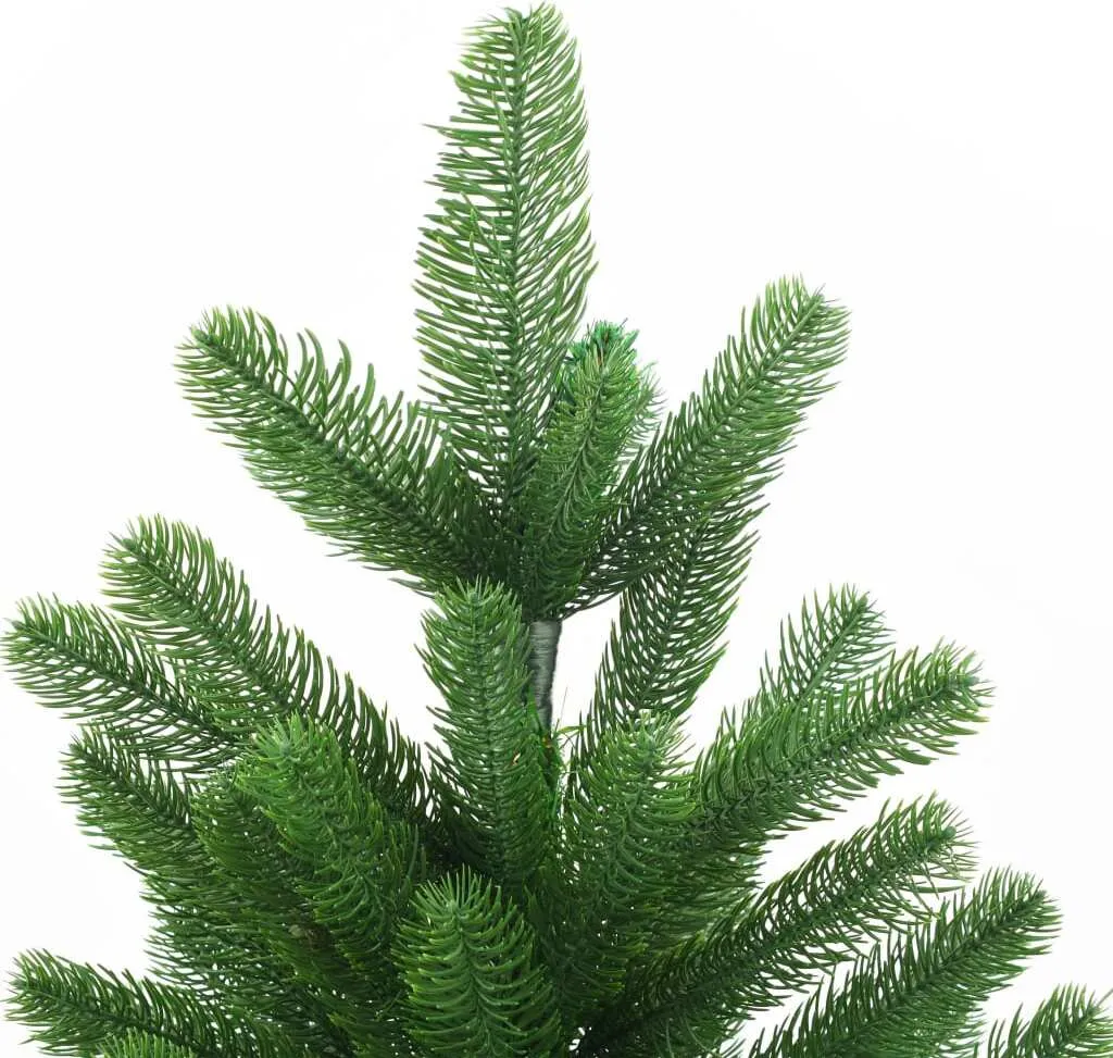 VidaXL Künstlicher Weihnachtsbaum Naturgetreue Nadeln 210 Cm Grün 3 VidaXL Künstlicher Weihnachtsbaum Naturgetreue Nadeln 210 Cm Grün – Bild 3