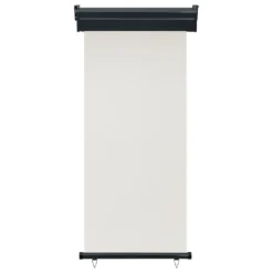 VidaXL Balkon-Seitenmarkise 80 × 250 Cm Cremeweiß