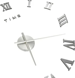 VidaXL 3D-Wanduhr Modernes Design Silbern 100 Cm XXL -Kaufland 93e9e74466b7e740278ab81b1237c8b6
