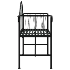 VidaXL 2-Sitzer-Gartenbank 128 Cm Schwarz Stahl 9 VidaXL 2-Sitzer-Gartenbank 128 Cm Schwarz Stahl -Kaufland 95e79ac8f4e73709054816d5052cc8de