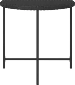 VidaXL Gartentisch Schwarz 80x50x75 Cm Poly Rattan -Kaufland 98ea0031166399ff4b55e00a72485003