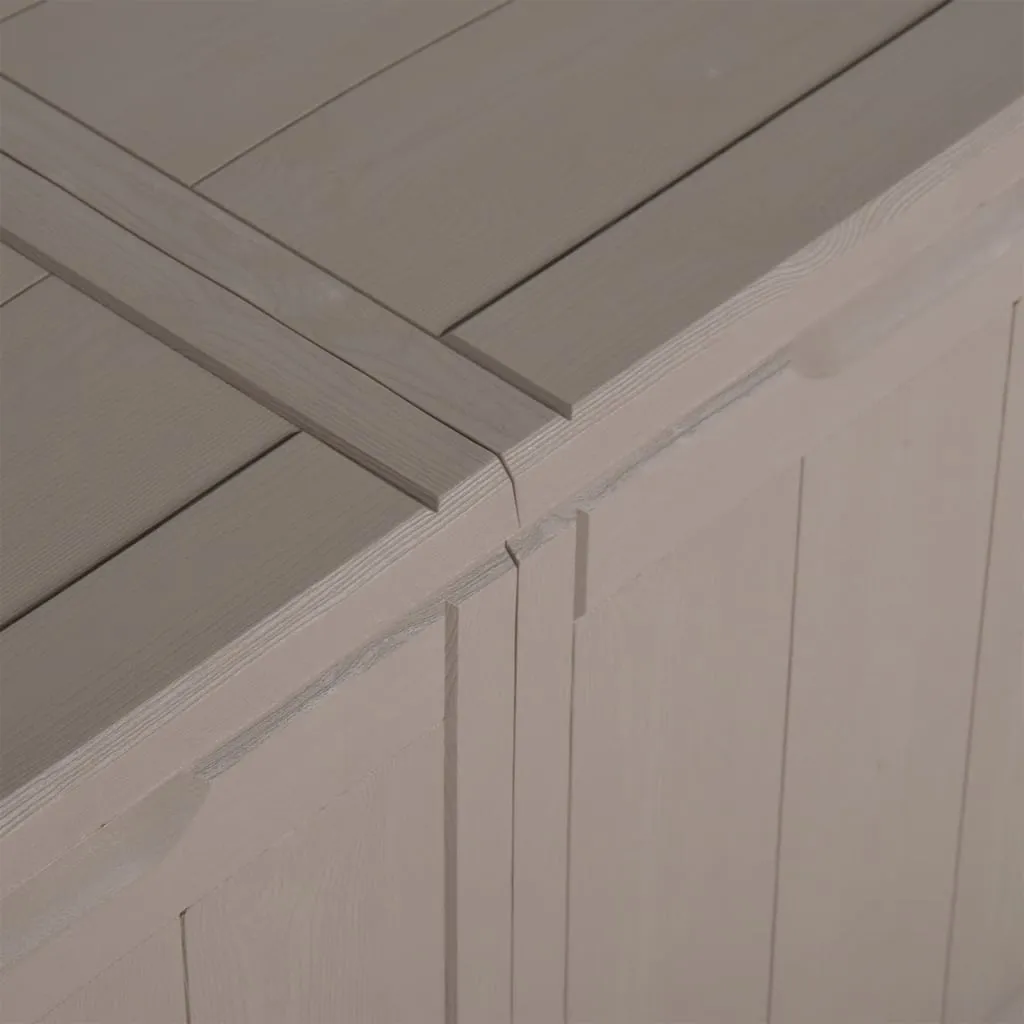 VidaXL Garten-Aufbewahrungsbox 270 L Braun PP Rattan 5 VidaXL Garten-Aufbewahrungsbox 270 L Braun PP Rattan – Bild 5