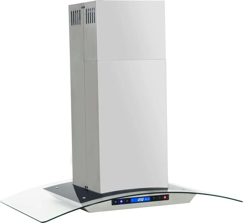 VidaXL Insel-Dunstabzugshaube 90 Cm LCD Touch-Sensor 756 M³/h LED 2 VidaXL Insel-Dunstabzugshaube 90 Cm LCD Touch-Sensor 756 M³/h LED – Bild 2