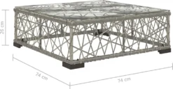 VidaXL 5-tlg. Garten-Lounge-Set Mit Kissen Poly Rattan Grau 16 VidaXL 5-tlg. Garten-Lounge-Set Mit Kissen Poly Rattan Grau -Kaufland 9ce1e55001ee28cc6a1b88bf74b5f1aa