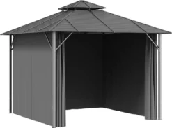 VidaXL Pavillon Mit Seitenwänden & Doppeldach 3x3 M Anthrazit 9 VidaXL Pavillon Mit Seitenwänden & Doppeldach 3x3 M Anthrazit -Kaufland 9d81990a76feb29d44b88f9bbe1185f3