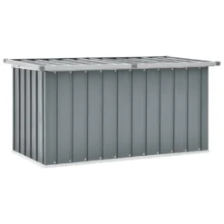 VidaXL Gartenbox Grau 129 X 67 X 65 Cm