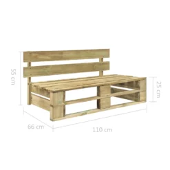 VidaXL Garten-Palettenbank Holz -Kaufland a1754aaeb3810d323c9cbb0910ab6837