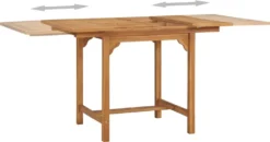 VidaXL Ausziehbarer Gartentisch (110-160)×80×75 Cm Massivholz Teak 12 VidaXL Ausziehbarer Gartentisch (110-160)×80×75 Cm Massivholz Teak -Kaufland a17d01e07c08b3fa66440c0b695f4b31
