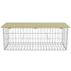 VidaXL Gabionen-Bank 120 Cm Verzinkter Stahl Und Kiefernholz 9 VidaXL Gabionen-Bank 120 Cm Verzinkter Stahl Und Kiefernholz -Kaufland a3015ee8645c211001a9277b126ea9b8