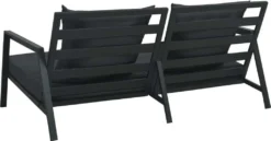 VidaXL 2-Sitzer-Gartensofa Mit Auflagen Dunkelgrau Aluminium -Kaufland a461c2e03406324232dadb13d92f5511