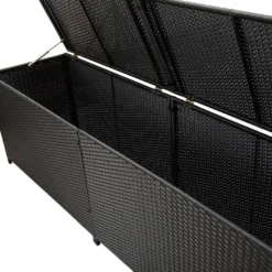 VidaXL Gartenbox Poly Rattan 200x50x60 Cm Schwarz -Kaufland a746dd9b7882ae9860bb4018df70bc74