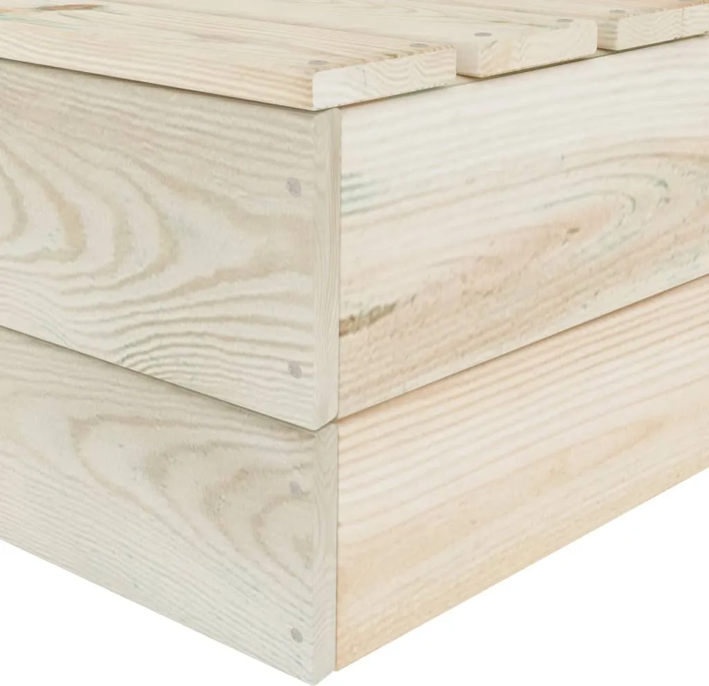 VidaXL 5-tlg. Garten-Paletten-Lounge-Set Imprägniertes Fichtenholz 6 VidaXL 5-tlg. Garten-Paletten-Lounge-Set Imprägniertes Fichtenholz – Bild 6