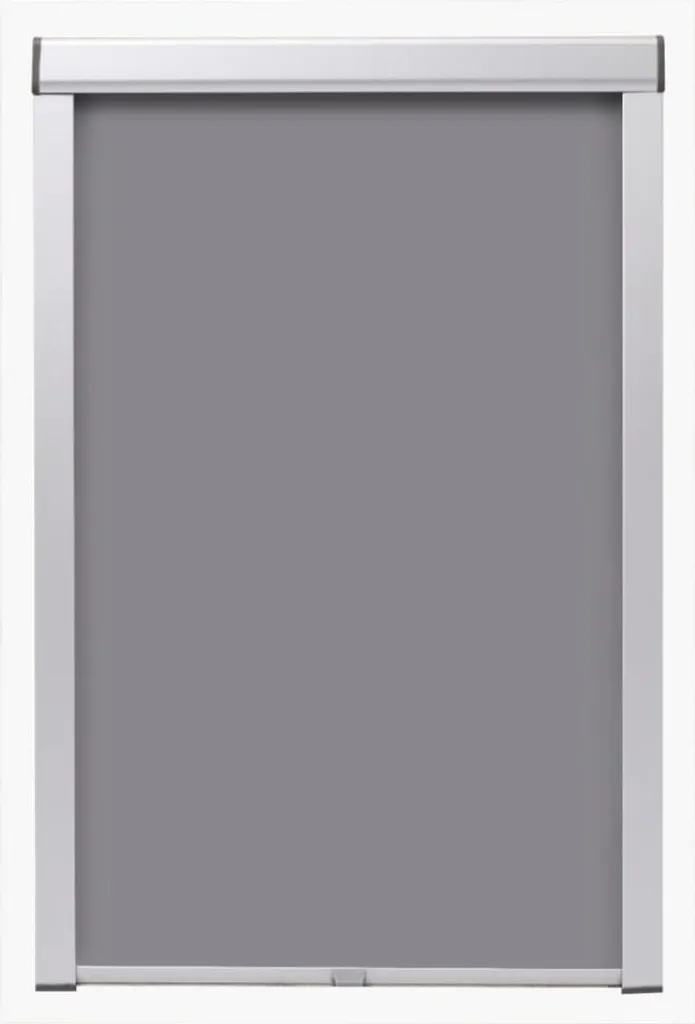 VidaXL Verdunklungsrollo Grau SK08 3 VidaXL Verdunklungsrollo Grau SK08 – Bild 3