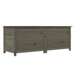 VidaXL Outdoor-Kissenbox Anthrazit 150x50x56 Cm Massivholz Tanne