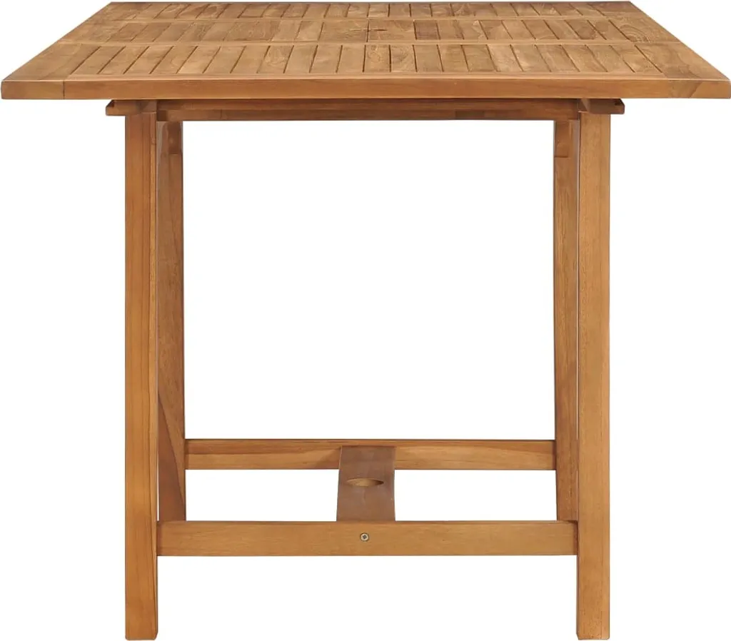 VidaXL Ausziehbarer Gartentisch (110-160)×80×75 Cm Massivholz Teak 6 VidaXL Ausziehbarer Gartentisch (110-160)×80×75 Cm Massivholz Teak – Bild 6